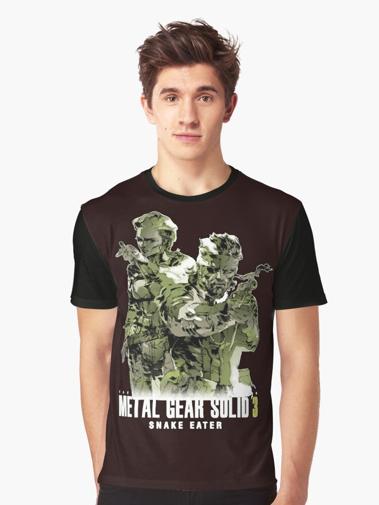 Metal Gear Solid Solid Snake Video Game T-Shirt - Men