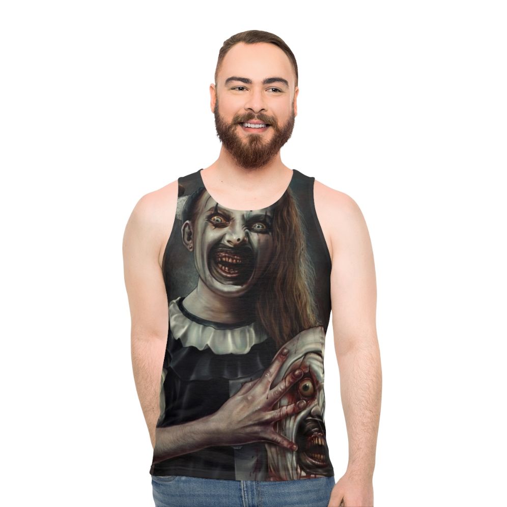 Terrifier 2 Art the Clown Unisex Tank Top - men