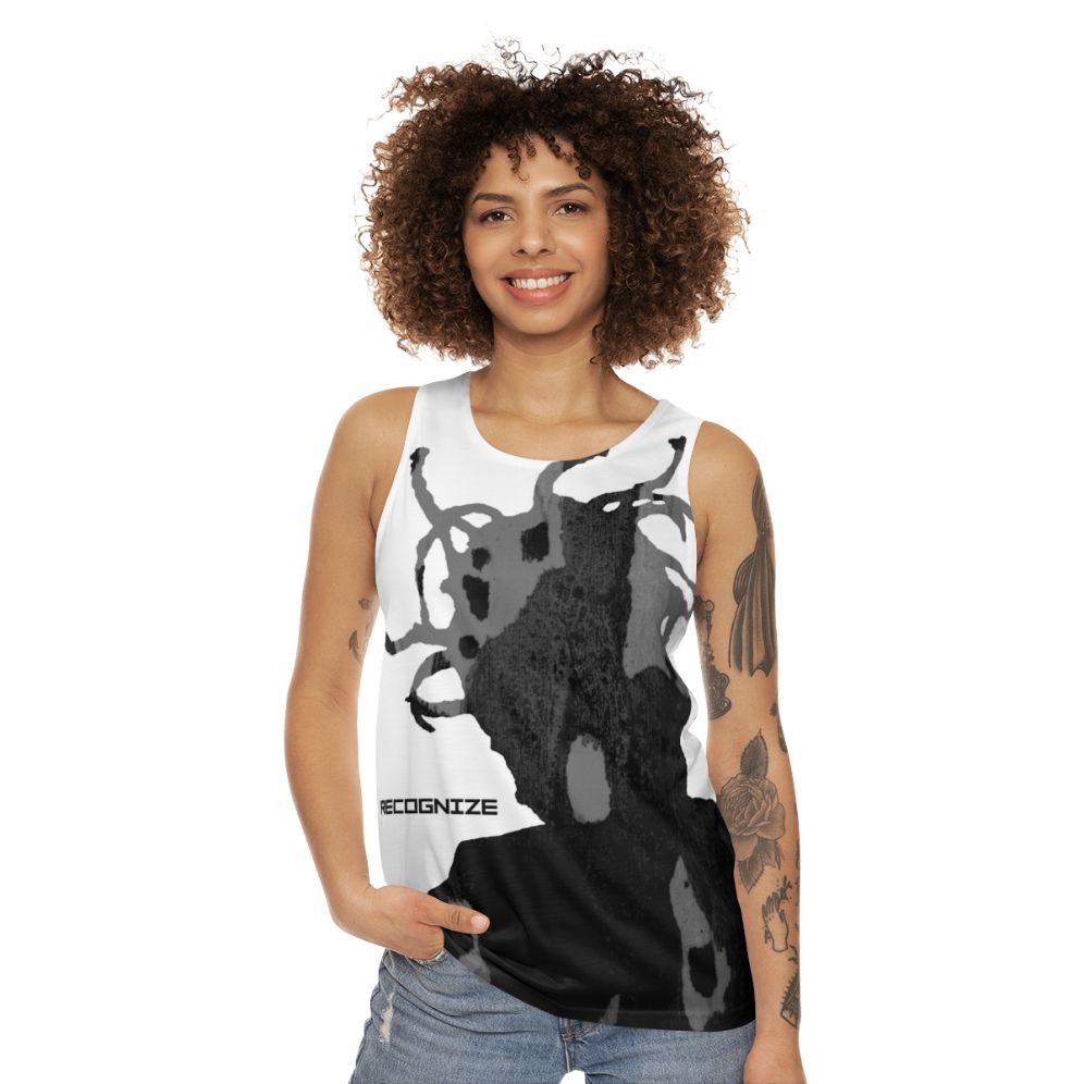 ODB Recognize 3 Grey Tank Top - women