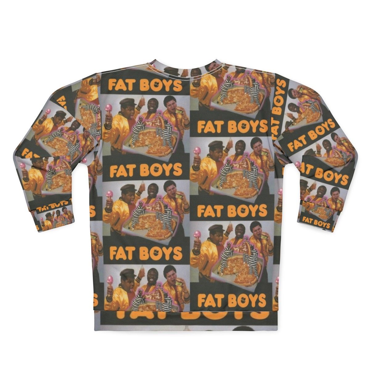 Fat Boys Sweatshirt for Rap and Hip Hop Enthusiasts - Back