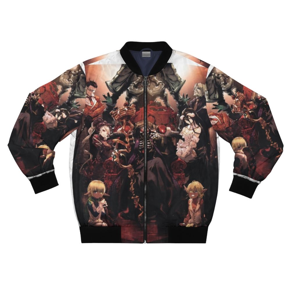 Overlord anime-inspired bomber jacket