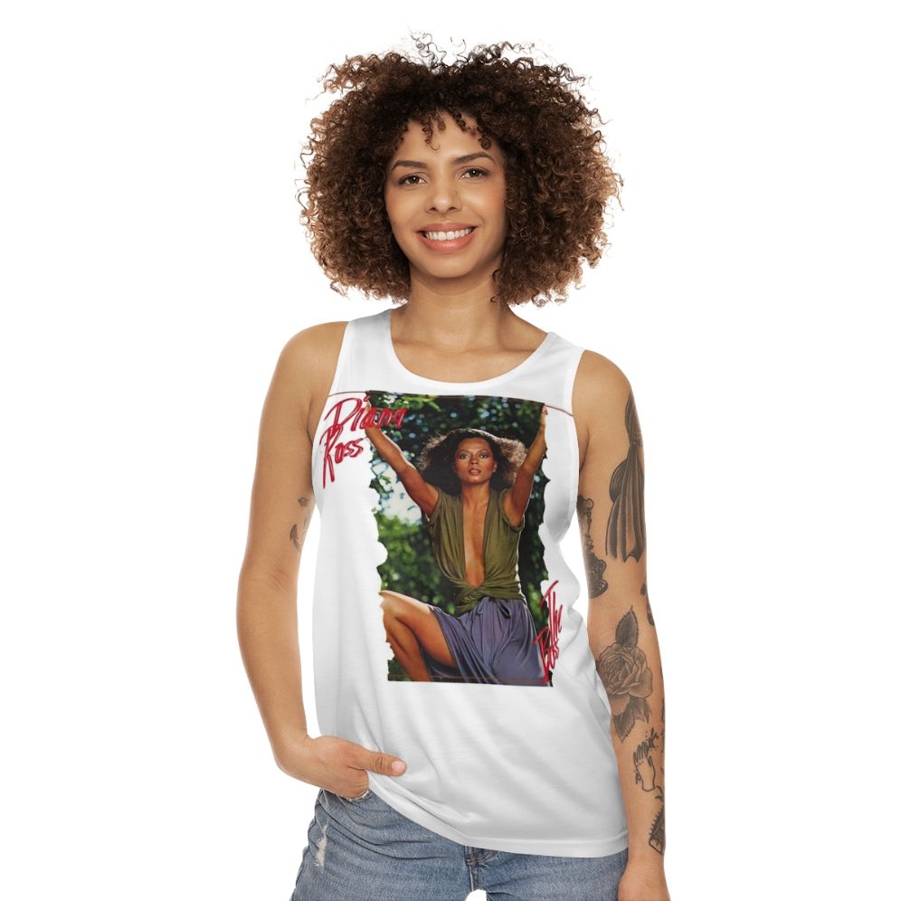 Diana Ross The Boss Album Unisex Music Tank Top - women