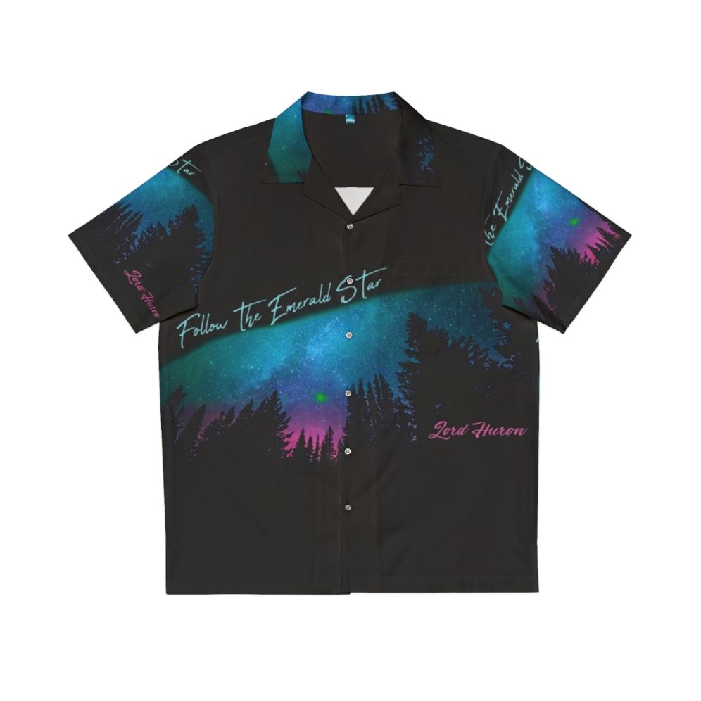 Lord Huron Hawaiian Shirt with Vide Noir Galaxy Design