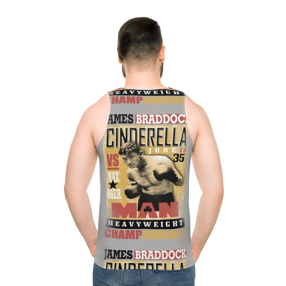 James Braddock Vintage Boxing Tank Top - men back