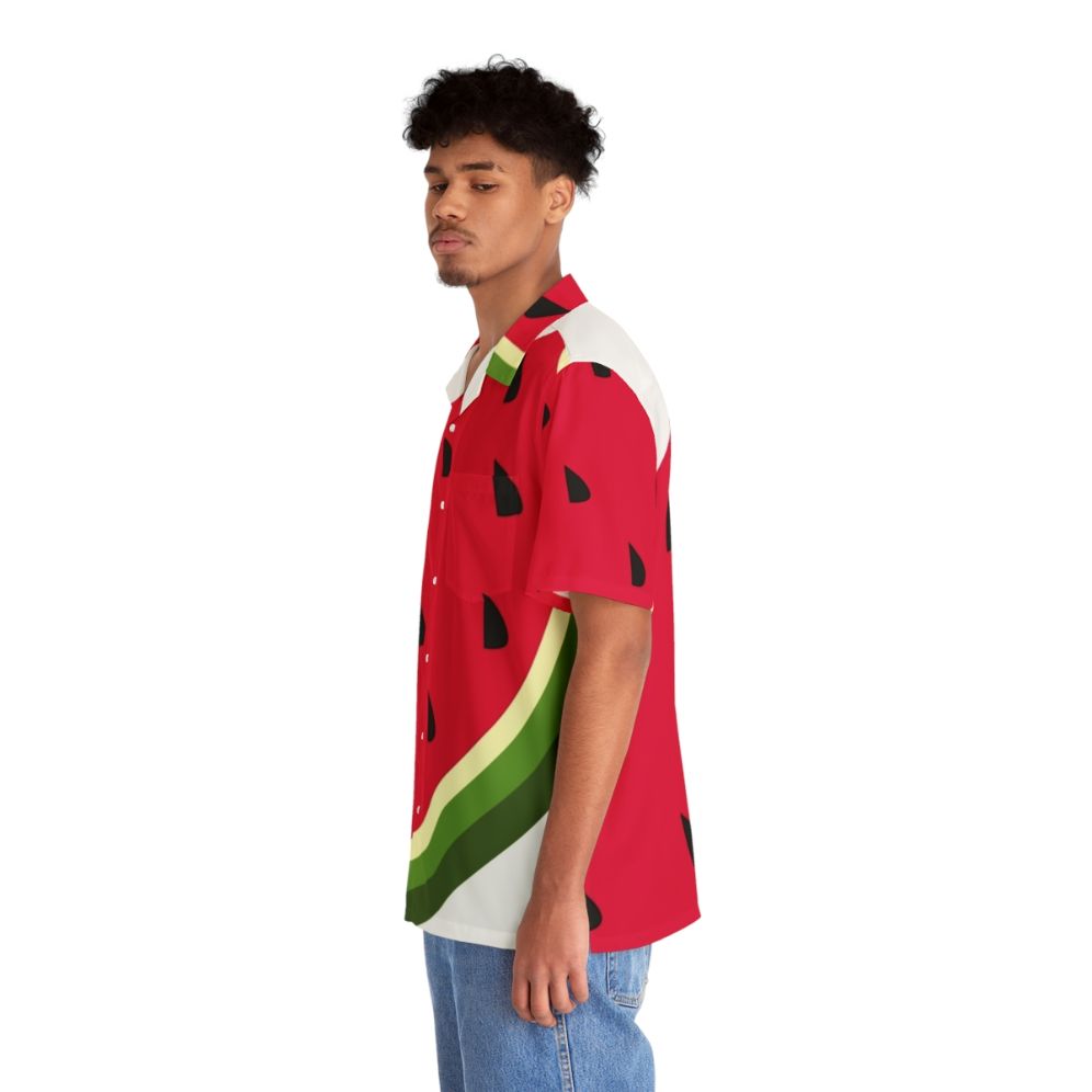 Watermelon design hawaiian shirt - People Left