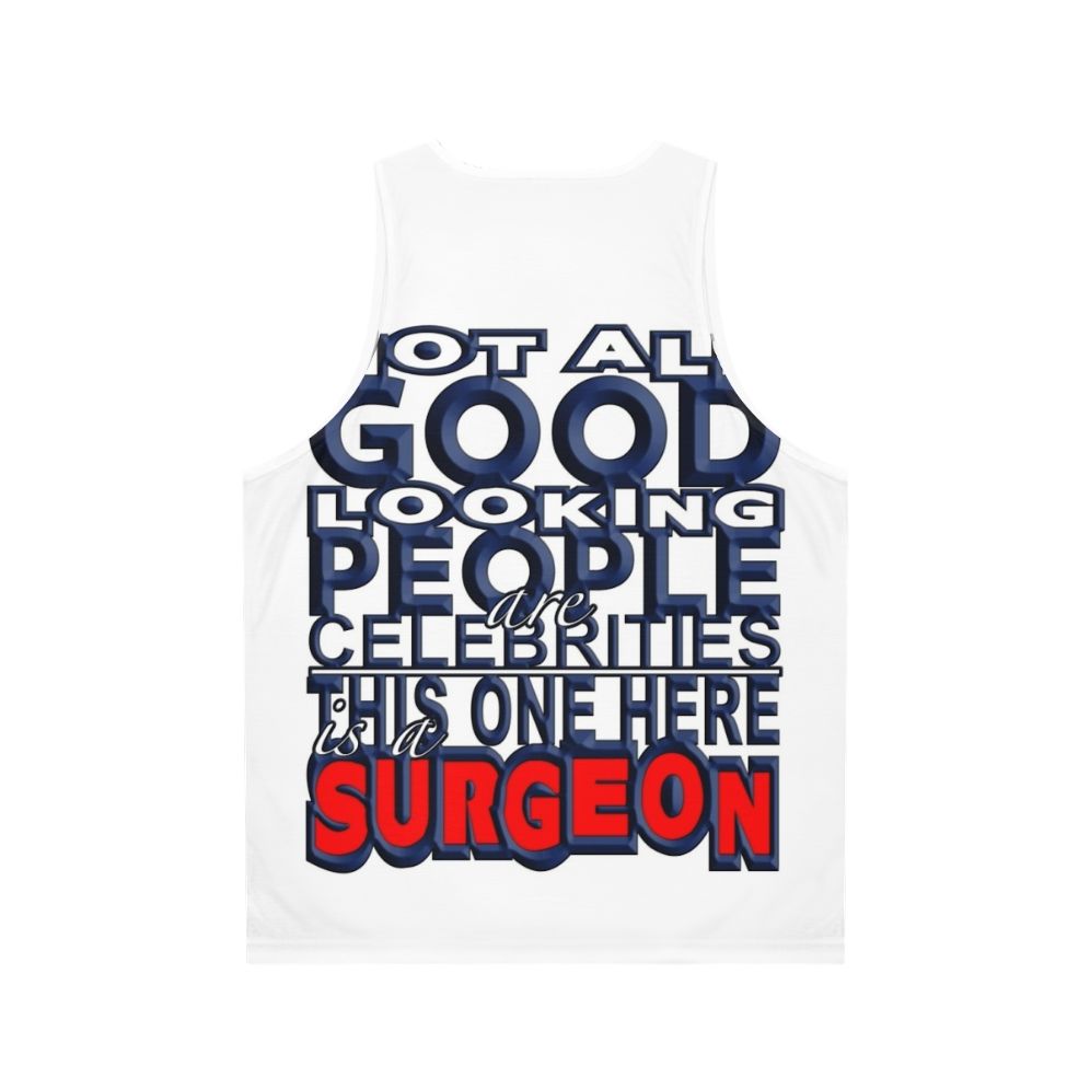 Surgeon Unisex Tank Top - Back