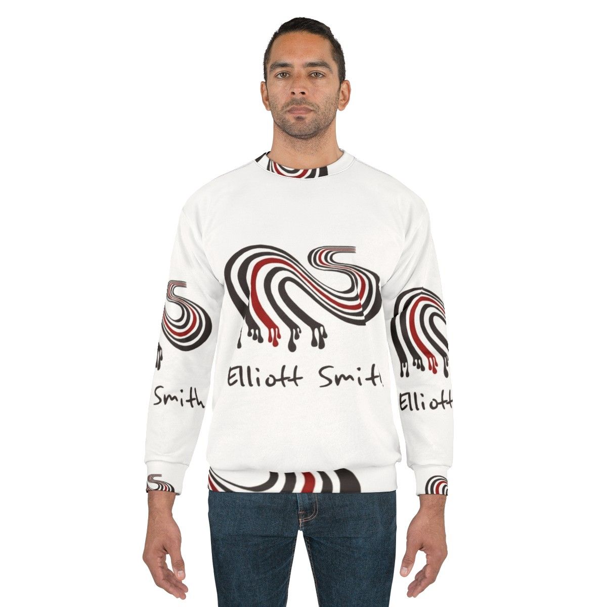 Elliott Dripping Figure 8 Revised Sweatshirt for Musicians, Singers, Artists, and Composers - men