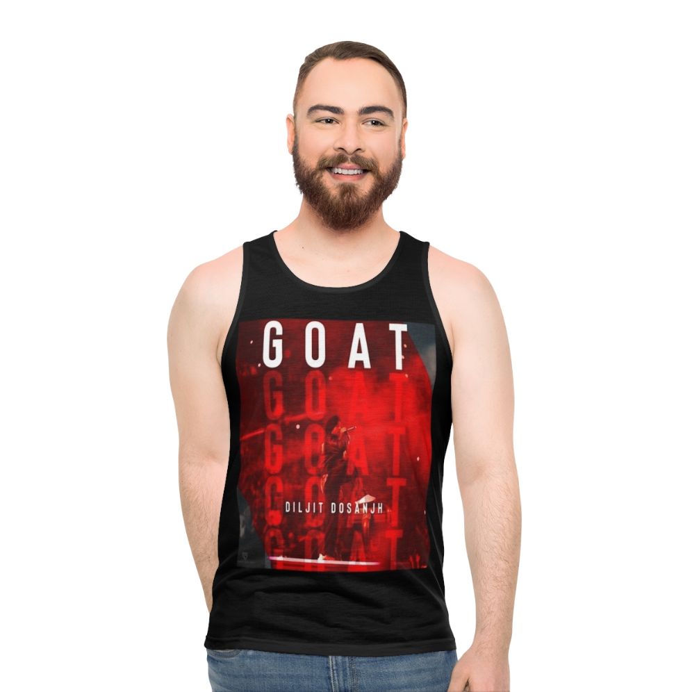 Diljit Dosanjh unisex retro tank top - men