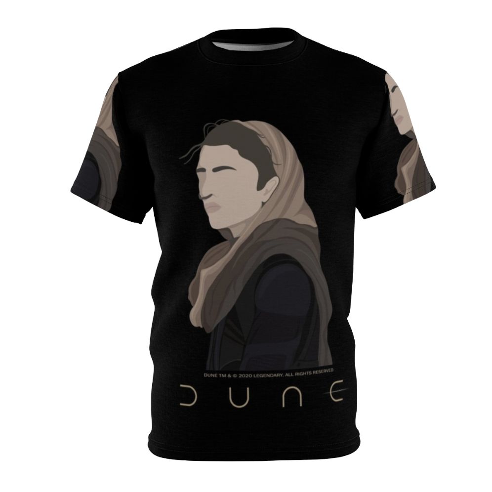 Dune inspired t-shirt featuring the character Chani