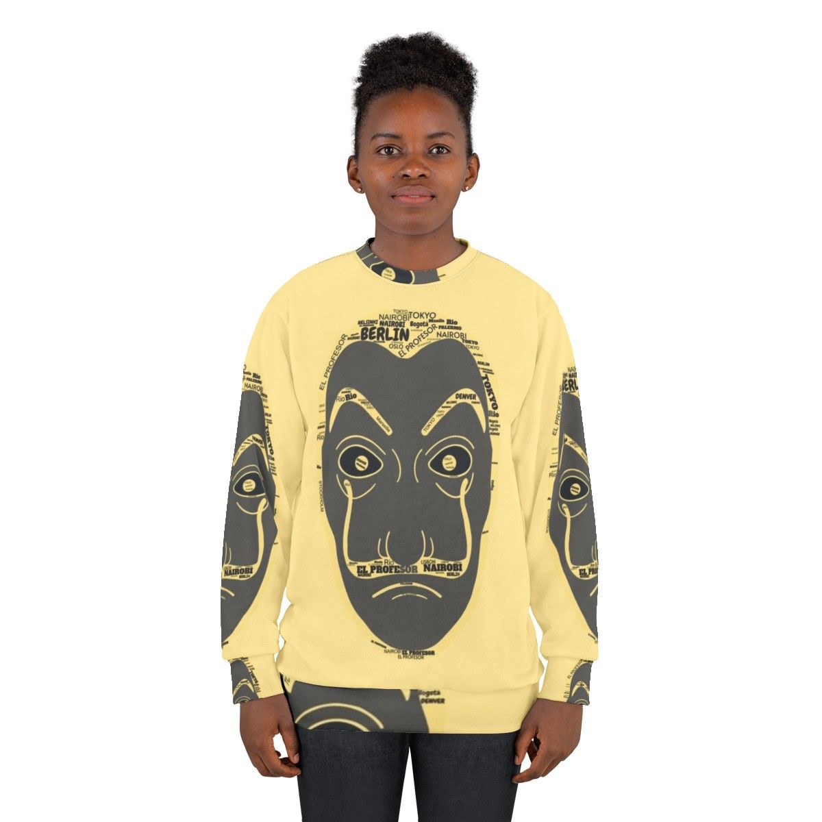 Money Heist Dali Mask Sweatshirt - women