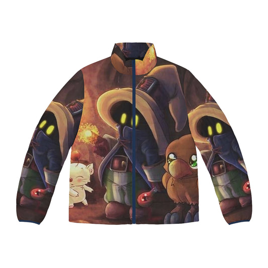 Vivi Dark Friends Puffer Jacket - Cozy Final Fantasy-Themed Winter Outerwear