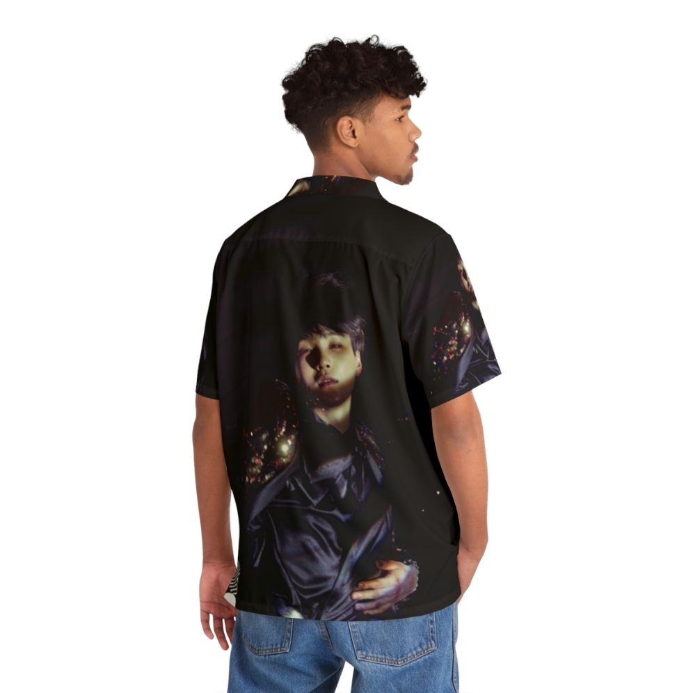 BTS-inspired Hawaiian shirt with Suga Wings design - People Back