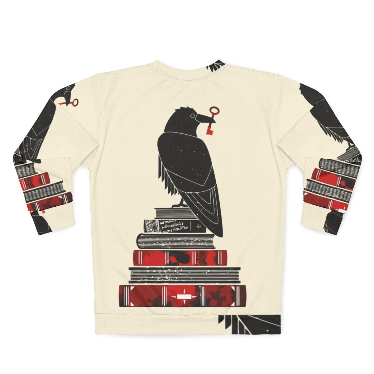 Sci Hub Raven Sweatshirt for Researchers and Scientists - Back