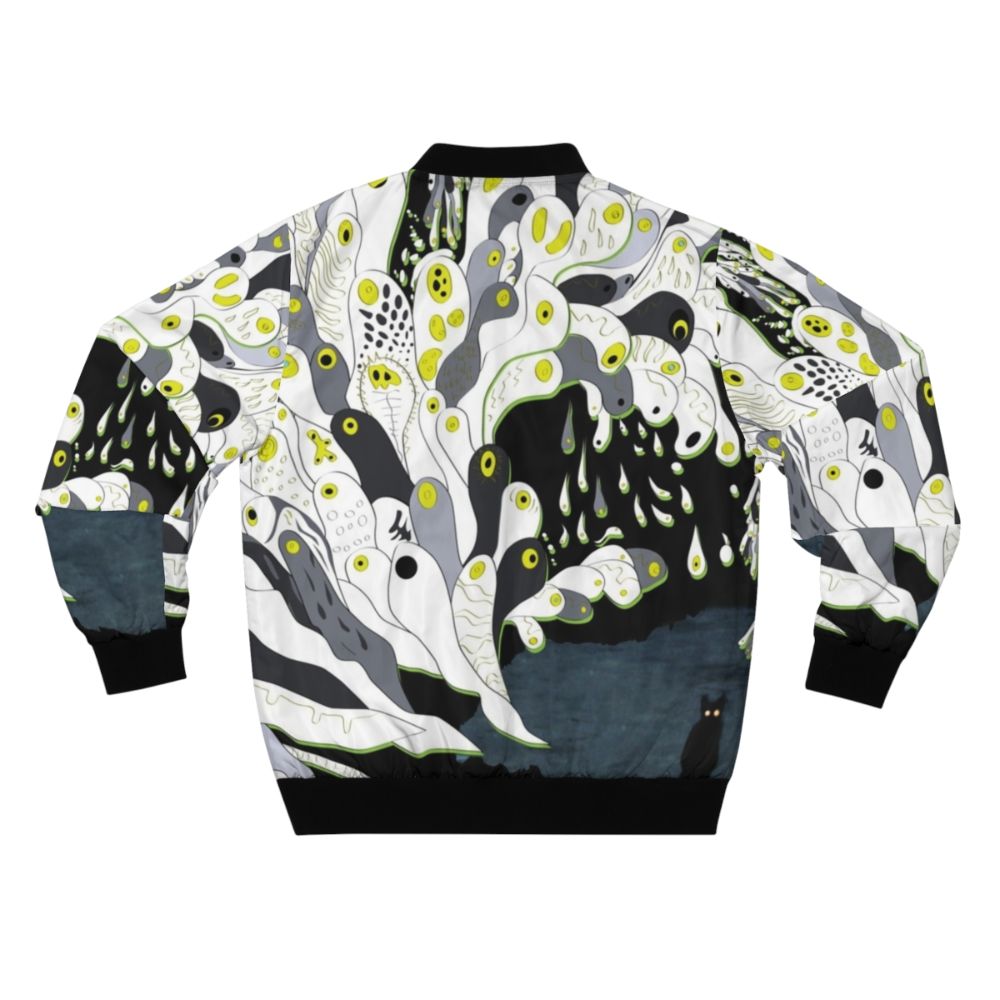 Melt Banana Japanese Bomber Jacket in Fetch Design - Back