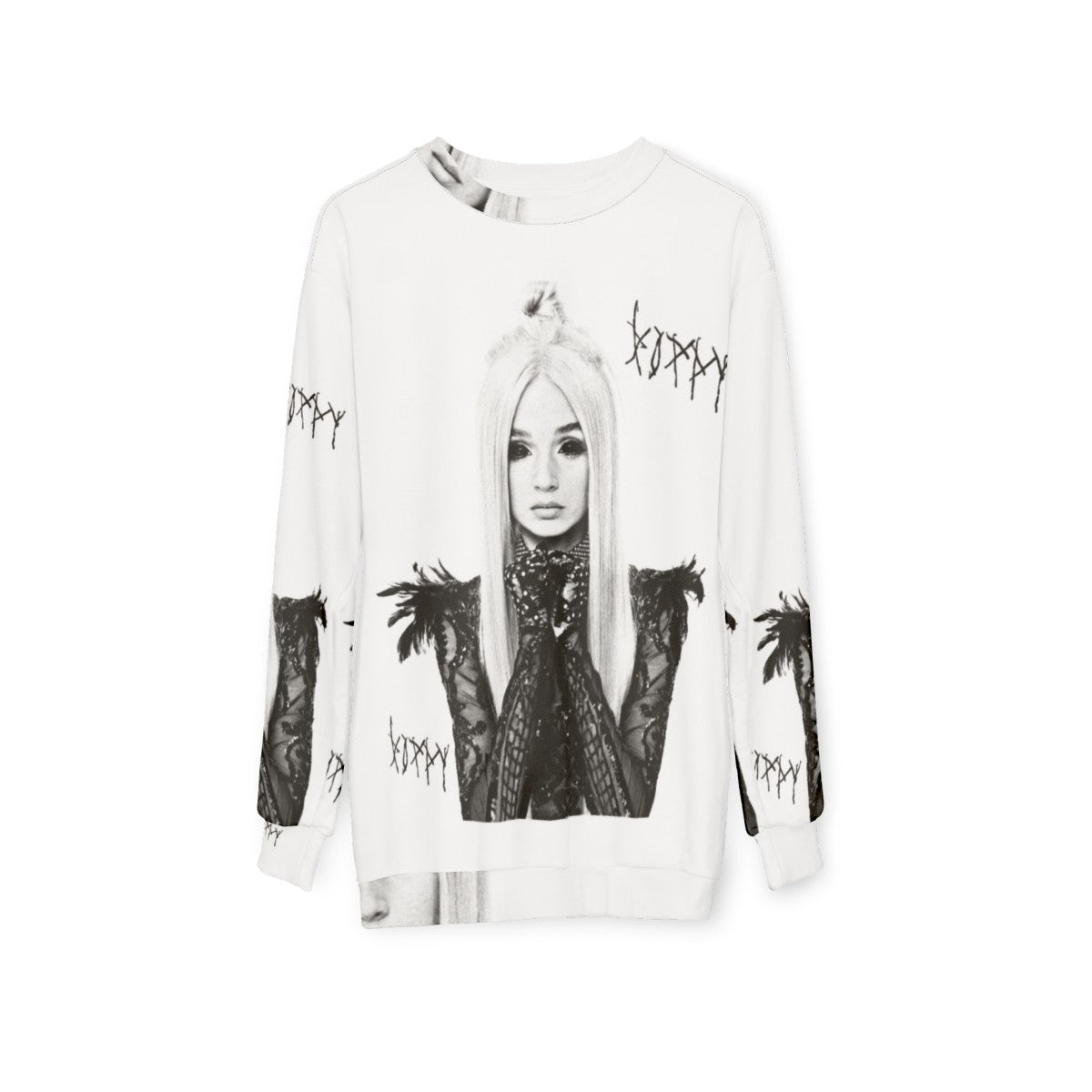 Poppy Music Sweatshirt - hanging