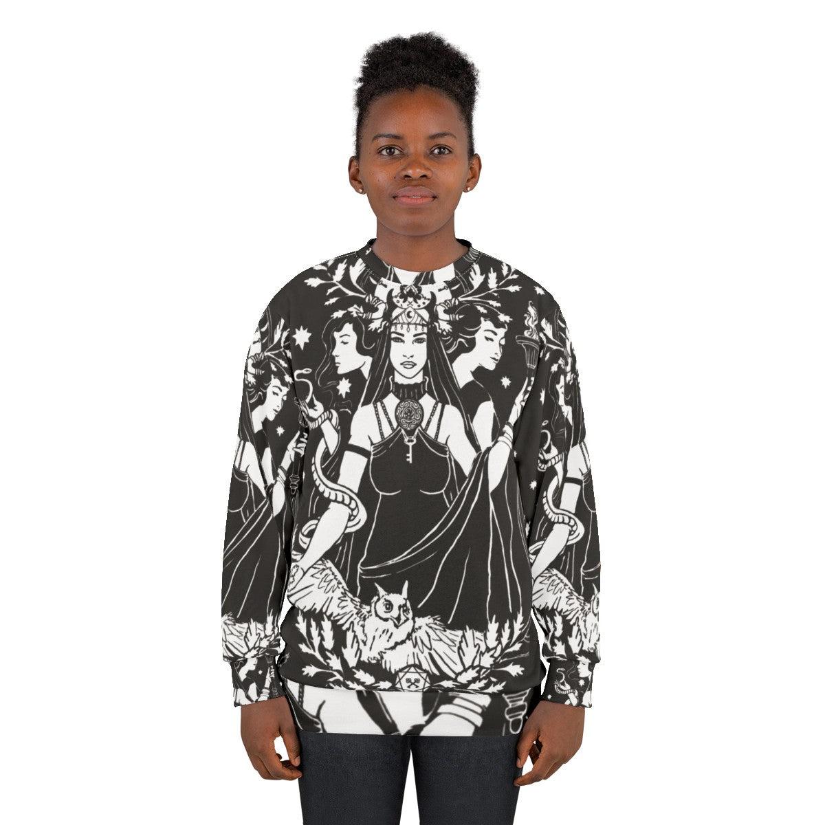 Hekate Triple Goddess Sweatshirt - women