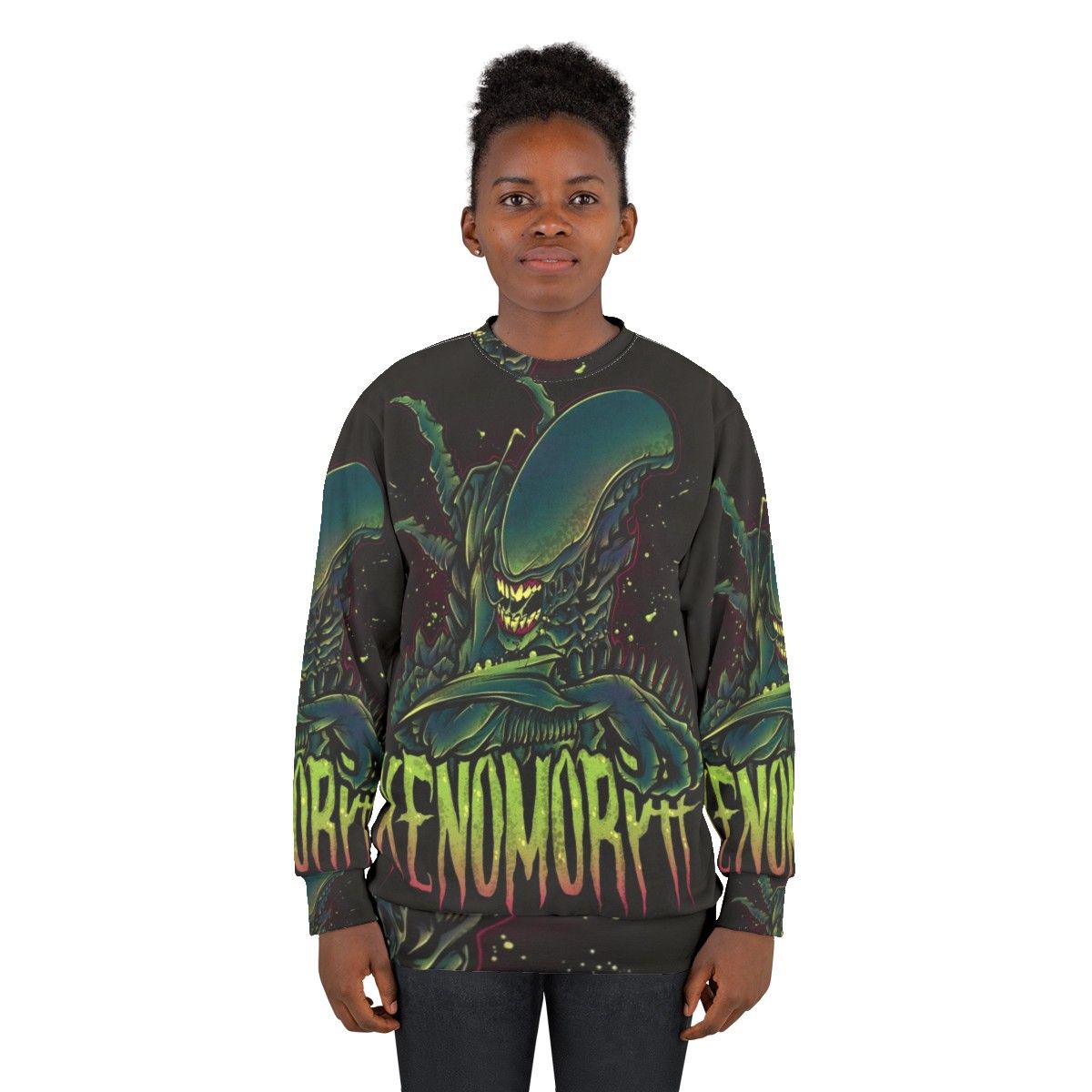 Xenomorph Alien Horror Sci-Fi Sweatshirt - women