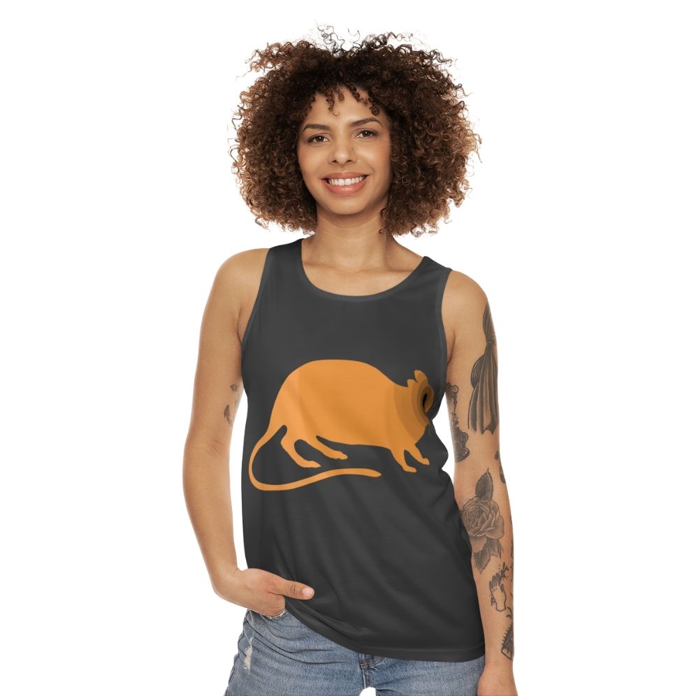 Legendary rat animal unisex tank top - women