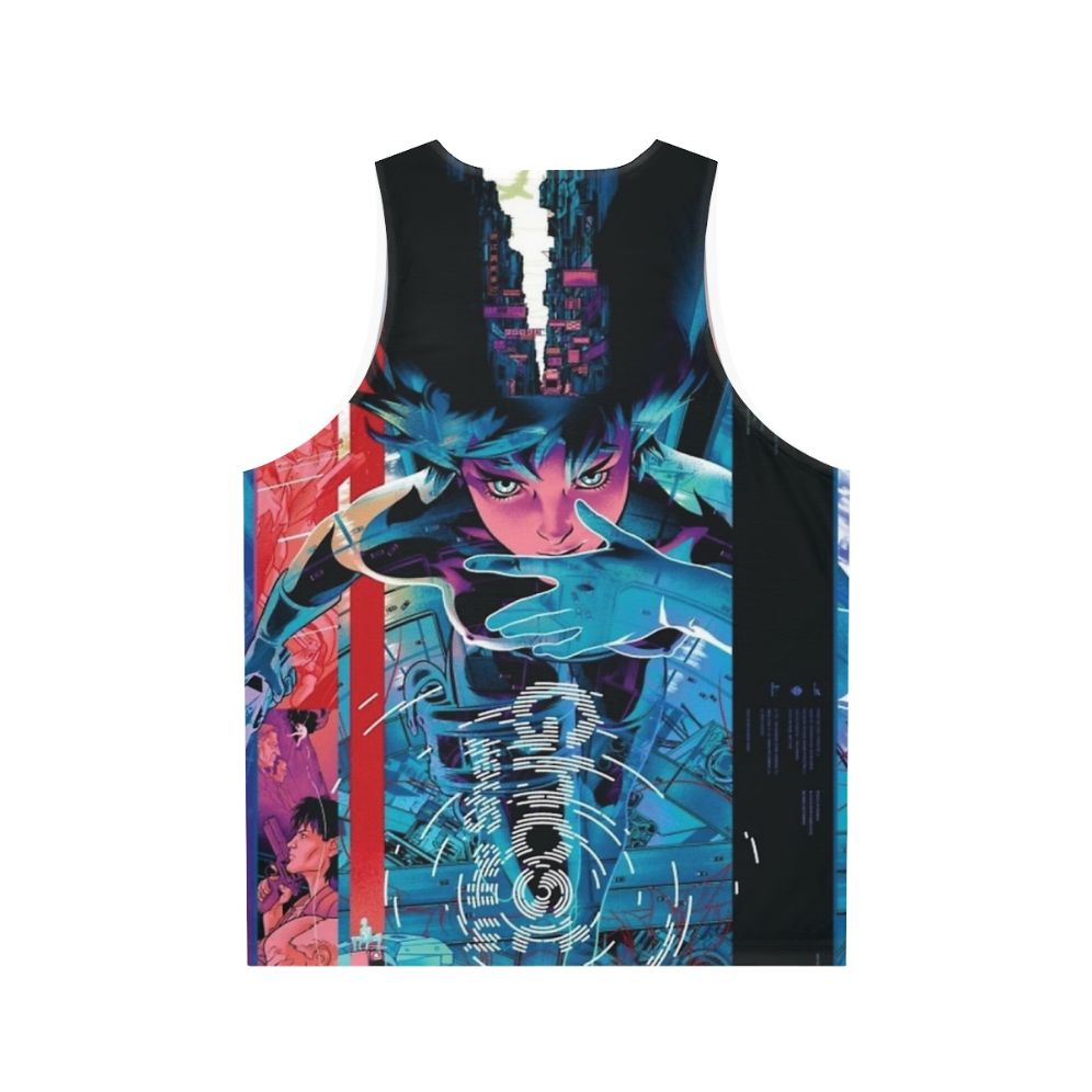 Ghost in the Shell Unisex Tank Top - Back