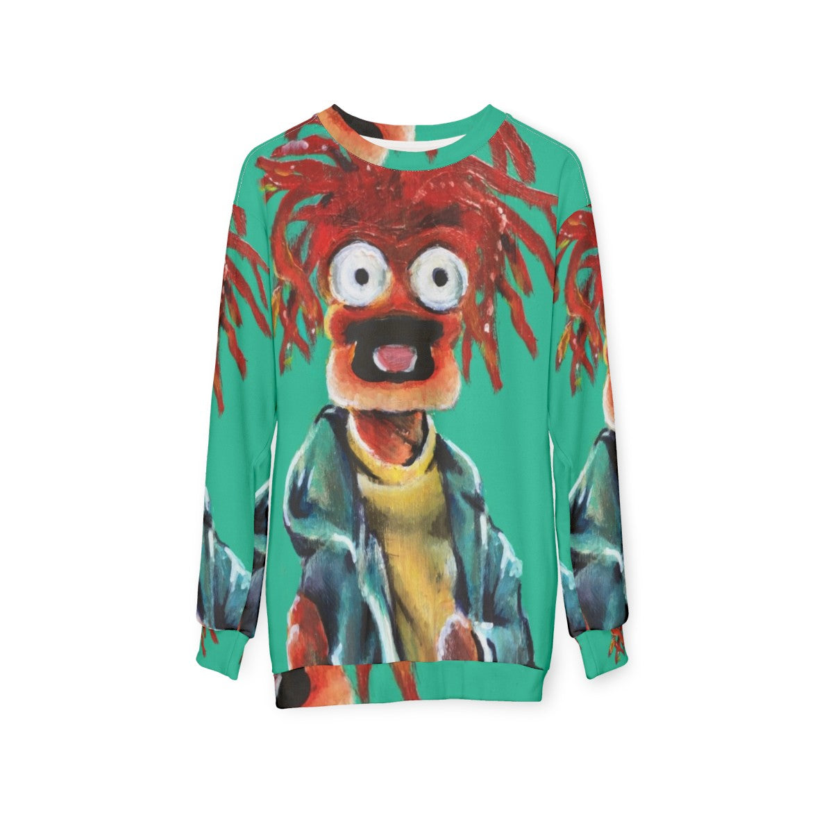 Muppets Pepe the King Prawn Fan Art Sweatshirt - hanging