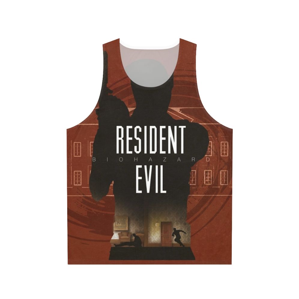 Resident Evil Minimalist Art Unisex Tank Top