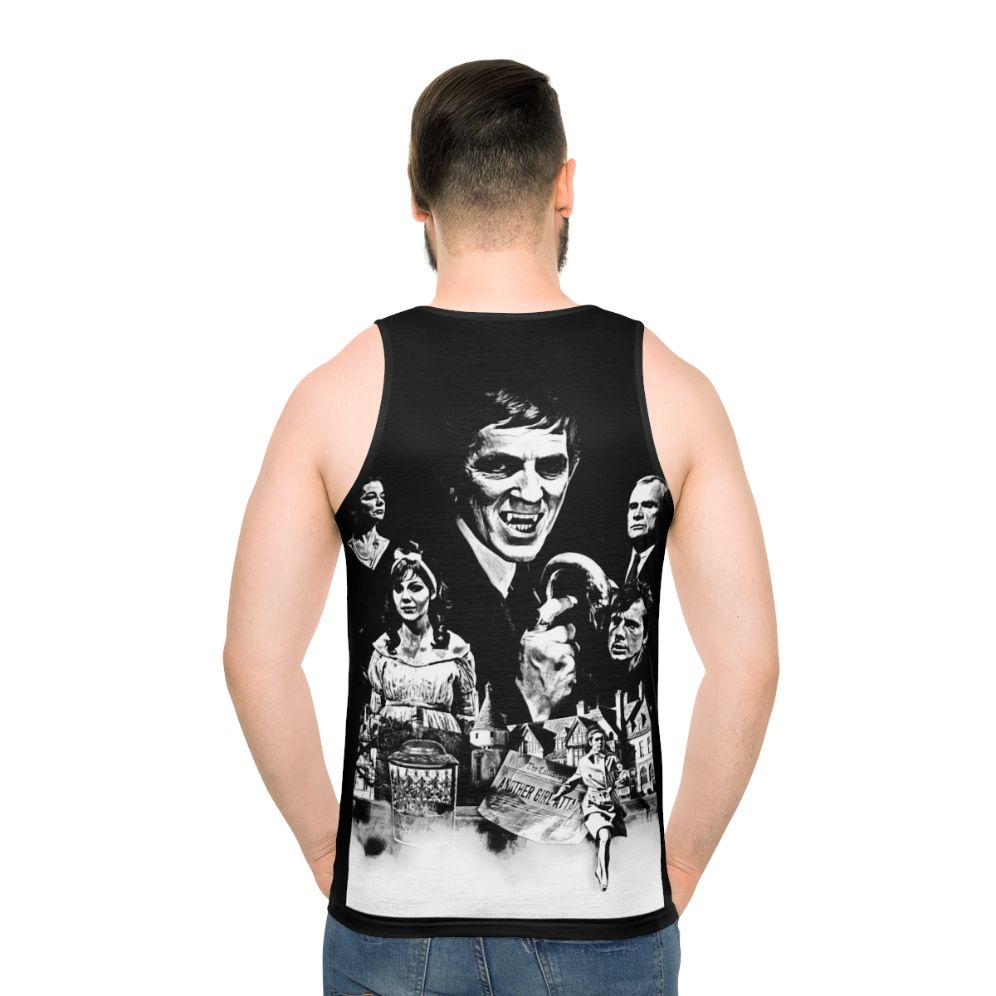 Vintage 1967 Dark Shadows Unisex Tank Top - men back