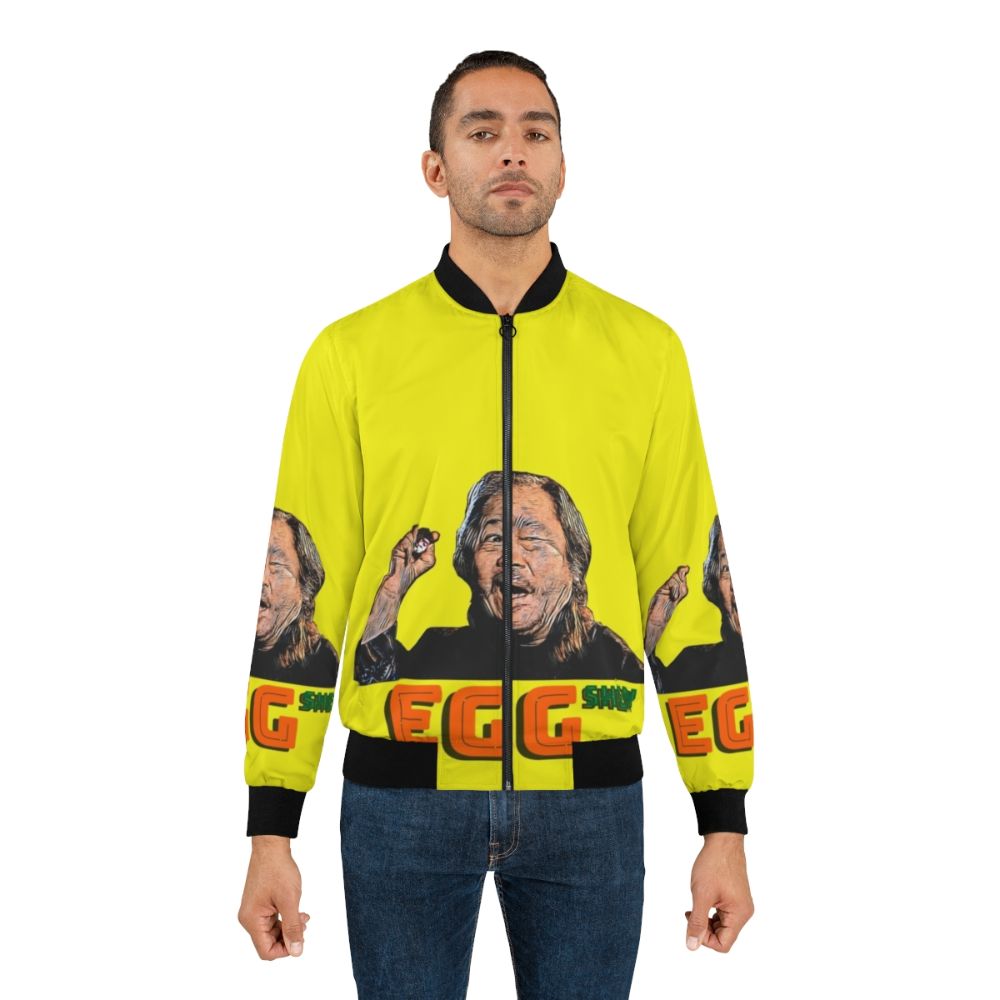 Egg Shen Inspired Bomber Jacket - 80s Sci-Fi Cult Classic - Lifestyle