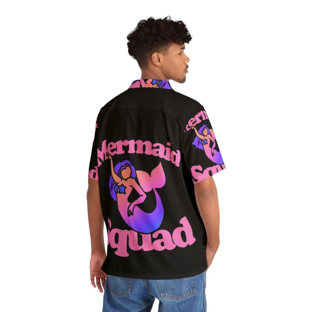 Mermaid Squad Tropical Hawaiian Shirt - People Back