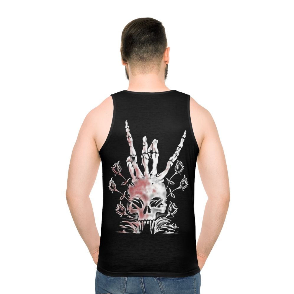 Dead Island 2 Unisex Horror Game Tank Top - men back