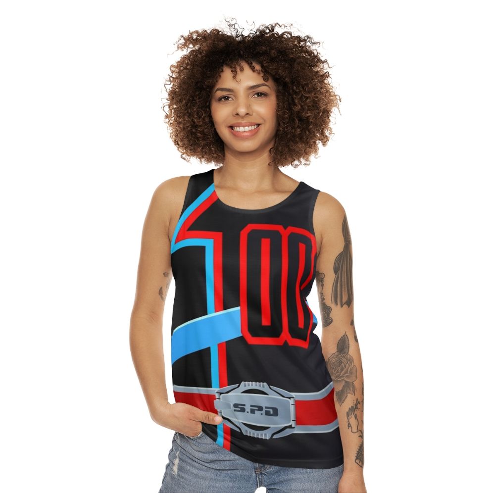 Dekamaster Shadow Unisex Power Rangers Tank Top - women