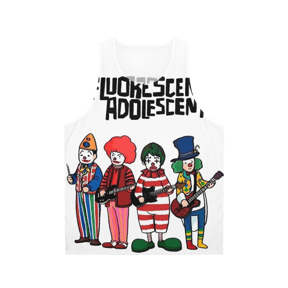 Retro Music Clown Unisex Tank Top