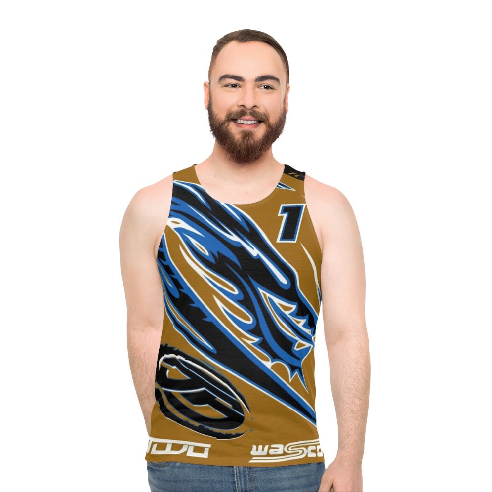 Synkro Unisex Hot Wheels Acceleracers Tank Top - men