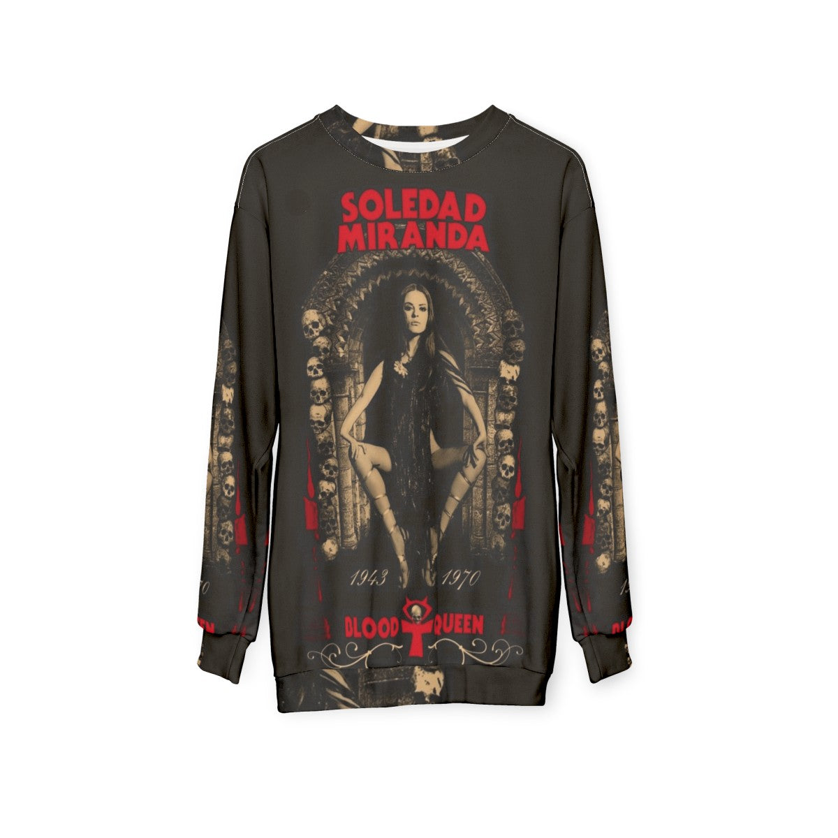 Soledad Miranda Tribute Sweatshirt - hanging