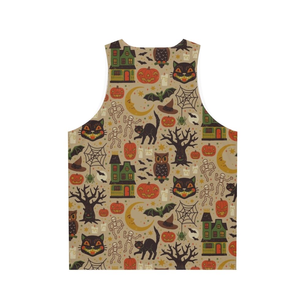 Vintage Halloween Unisex Tank Top - Back