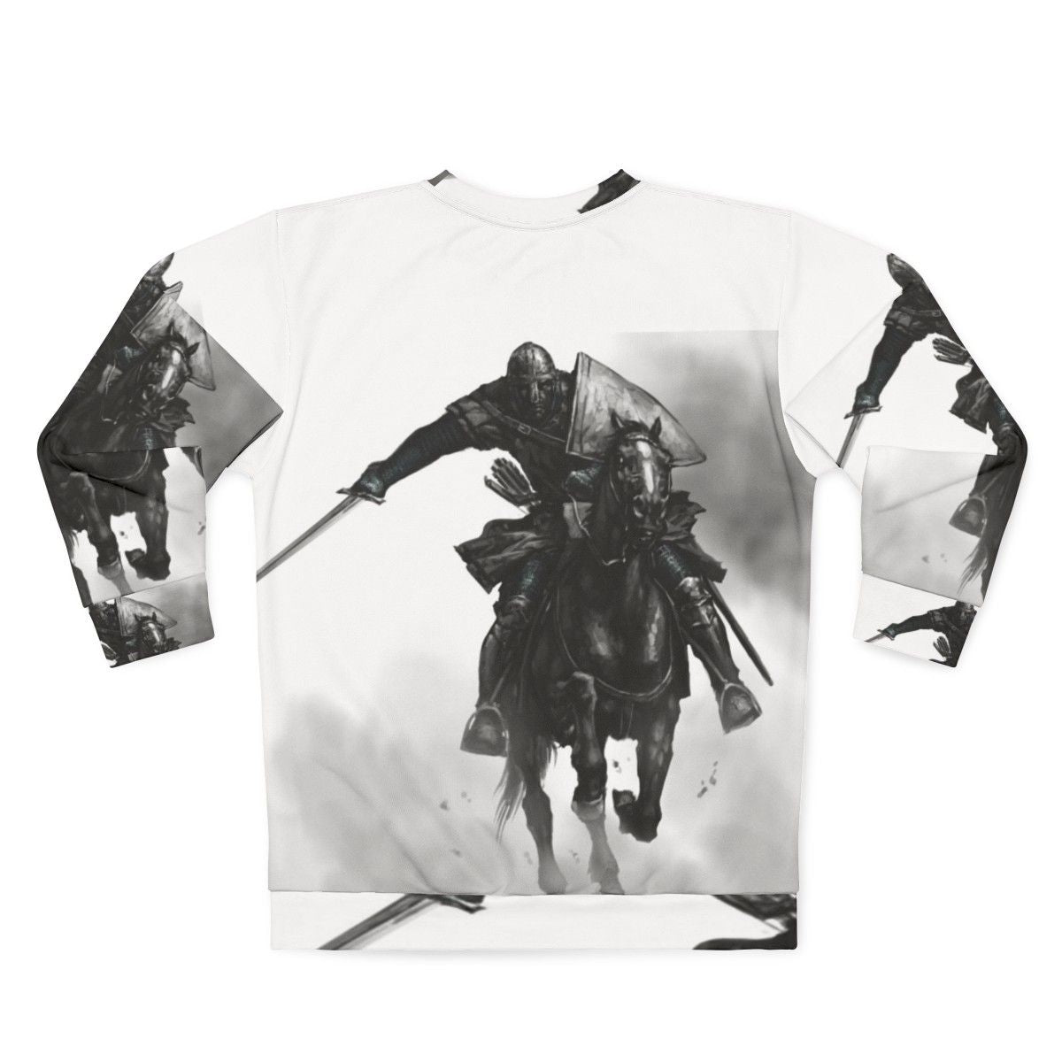 Mount Blade Medieval Gaming Sweatshirt - Back