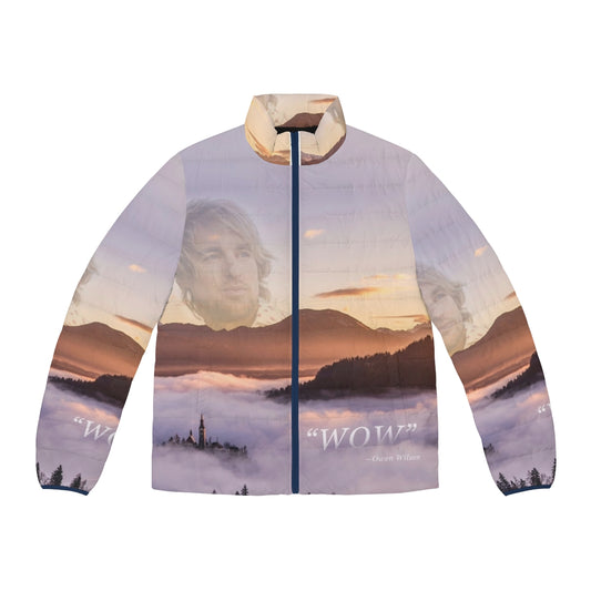 Wow Owen Wilson Puffer Jacket - Inspirational, Funny, and Trendy