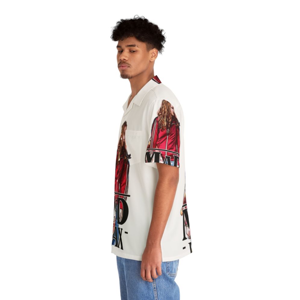 Retro Mad Max and Stranger Things inspired Hawaiian shirt - People Left