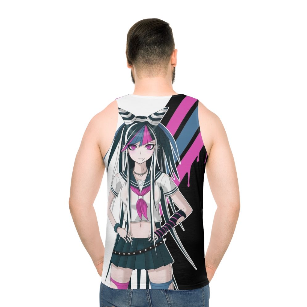 Mioda Ibuki Danganronpa Anime Unisex Tank Top - men back