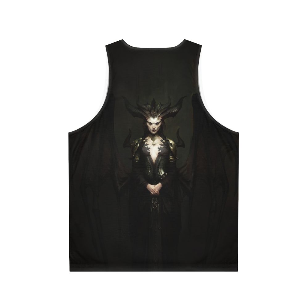 Diablo 4 Booooom Unisex Tank Top - Back