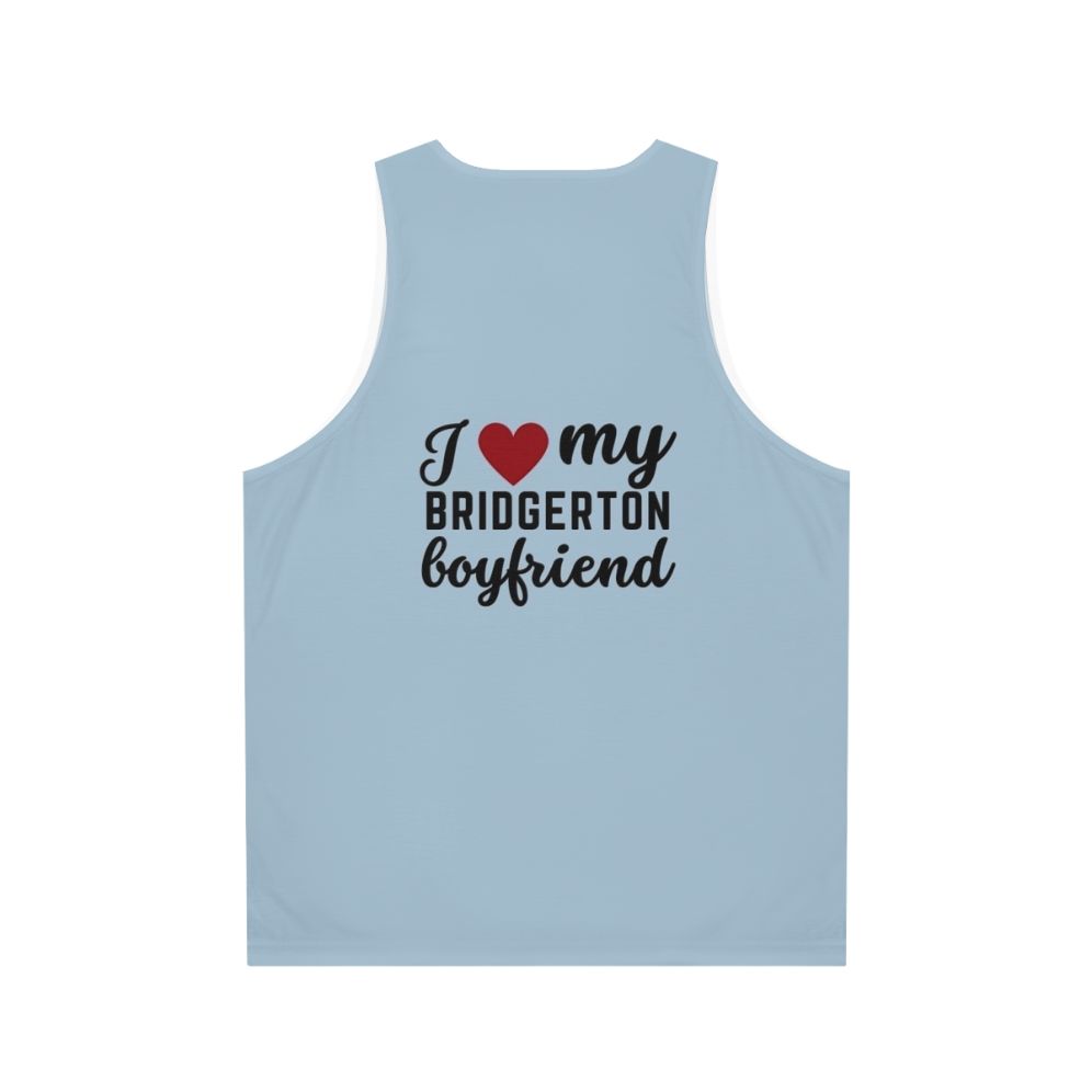 Bridgerton Inspired Netflix Series Unisex Tank Top - Back