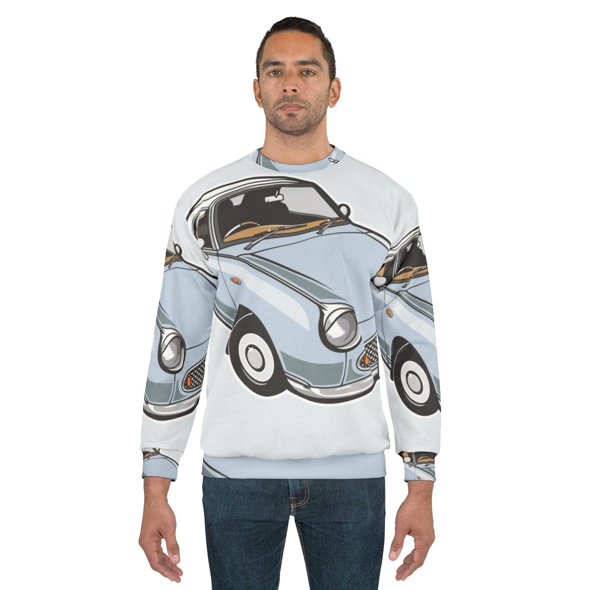 Nissan Figaro Pale Aqua Sweatshirt - men