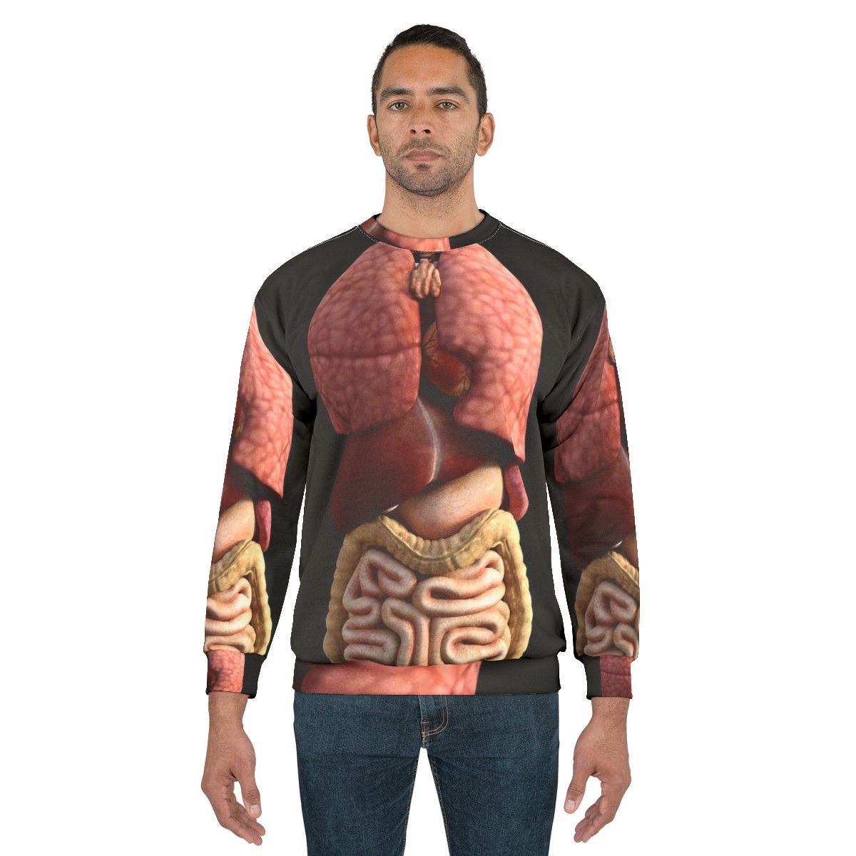 3D Internal Organs Anatomy Sweatshirt - men