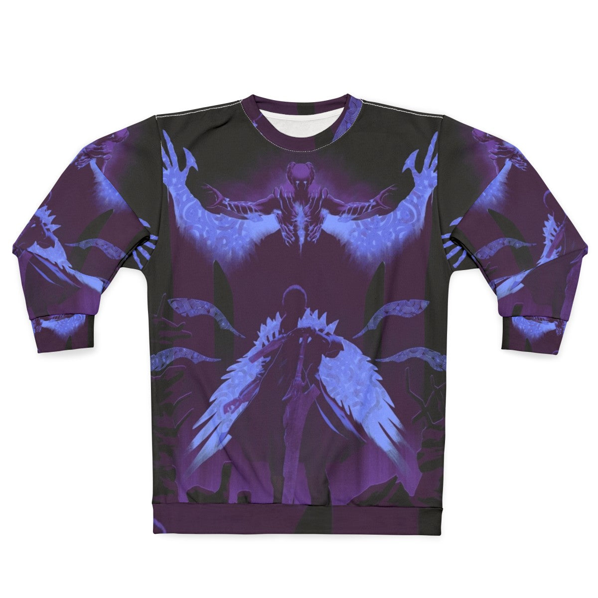 Violet Hunter Sweatshirt with Devil May Cry Inspired Design