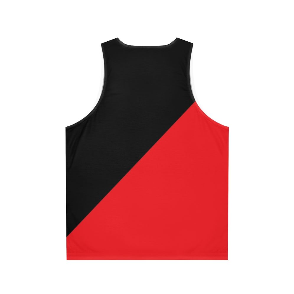 Anarchist & Communist Unisex Tank Top - Back