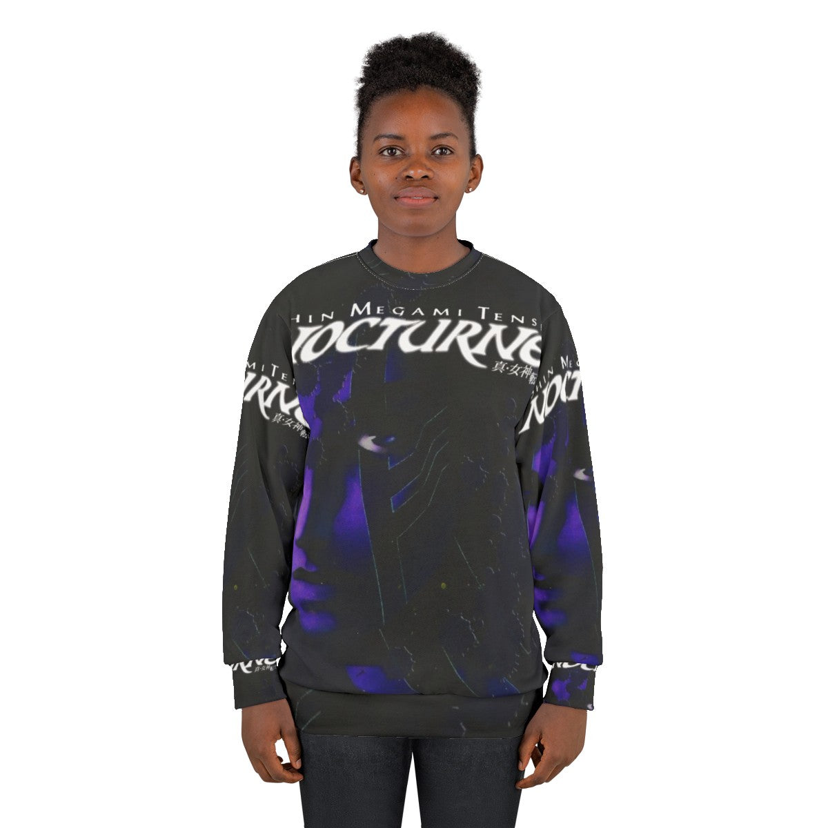 Nocturne Sweatshirt featuring Shin Megami Tensei Demifiend character - women