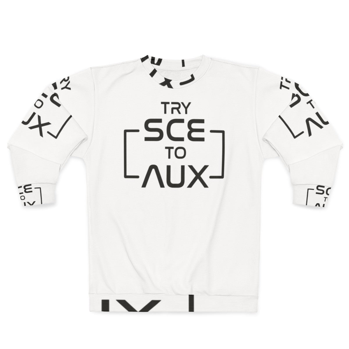 Vintage NASA "Try Sce to Aux" Apollo anniversary sweatshirt