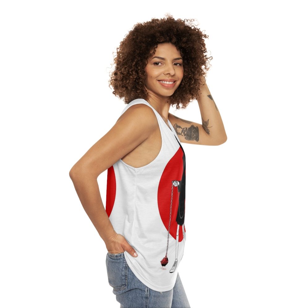 Gogo Yubari Unisex Tank Top - women side