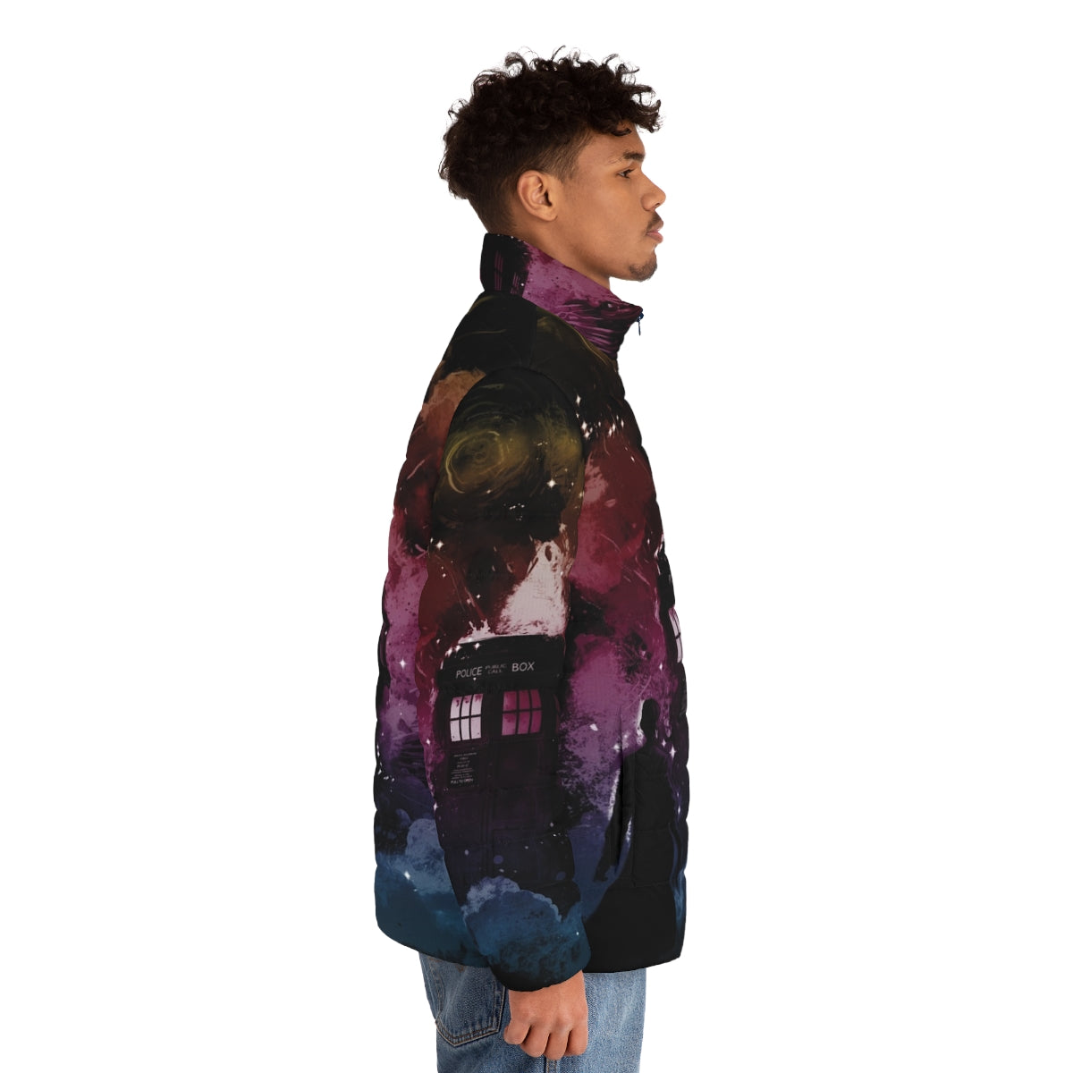 14th Doctor Dr Who Puffer Jacket - men side right