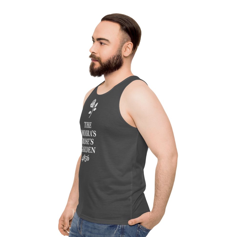 Moira's Rose Garden Unisex Tank Top - men side