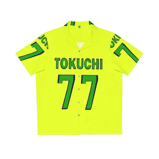 Tokuchi Toua One Outs Baseball Inspired Hawaiian Shirt